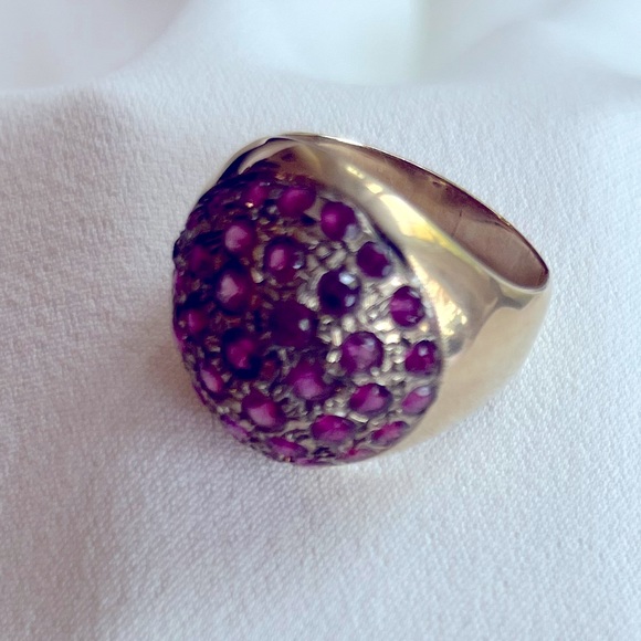 14K Gold Ruby Estate Ring - Picture 6 of 16